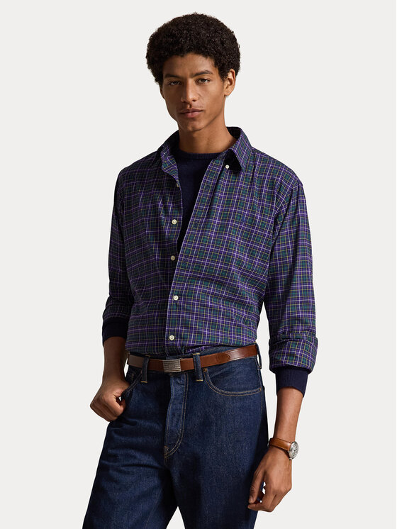 Polo Ralph Lauren Polo Ralph Lauren Košeľa 710953644501 Fialová Custom Fit