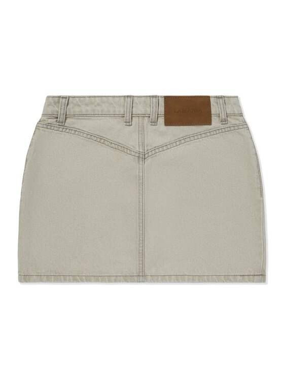 La Mania La Mania Spódnica VIEW Szary Classic Fit