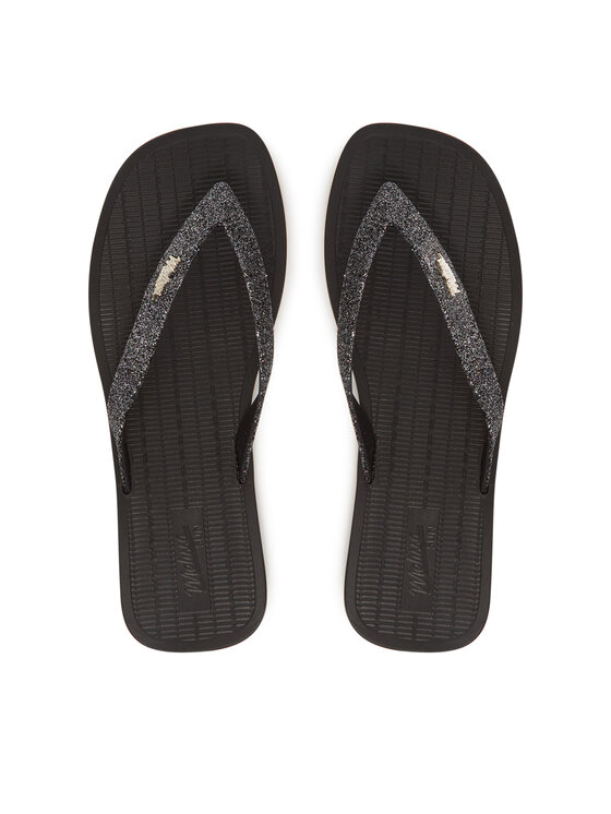 Melissa Melissa Flip-flops Melissa Sun Long Beach II Ad 35781 Fekete