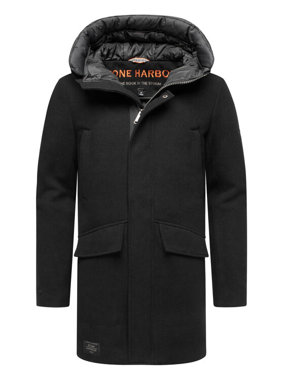 Stone Harbour Stone Harbour Kurtka zimowa Fenroos Czarny Regular Fit