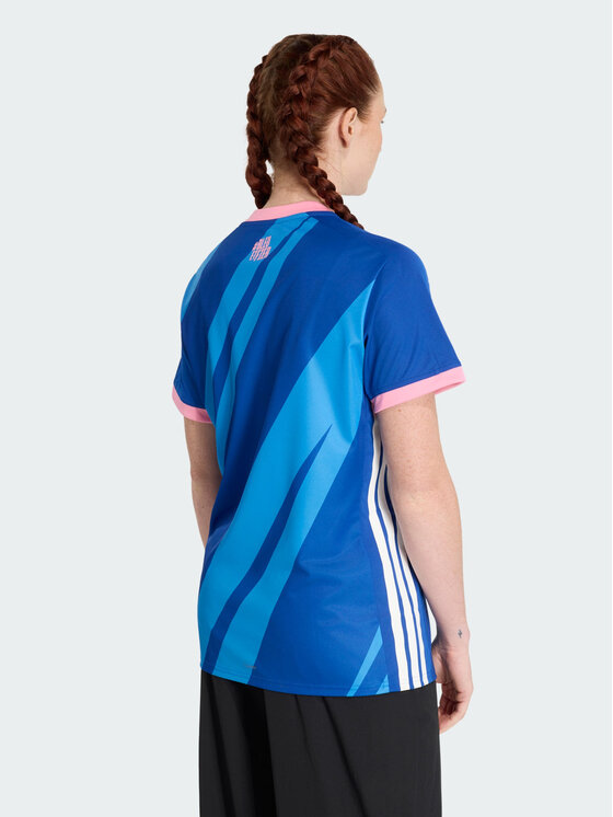 adidas adidas Koszulka techniczna 167713 Niebieski jasny Regular Fit