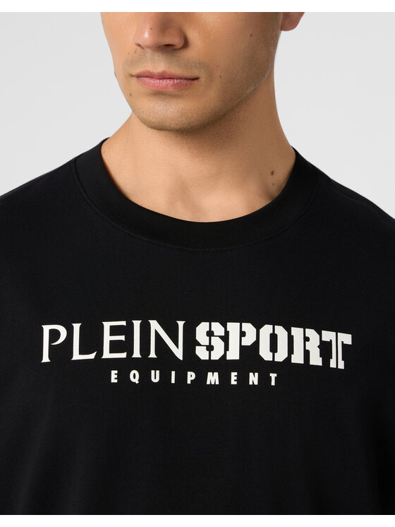 Plein Sport Plein Sport T-Shirt 31014 Czarny Regular Fit