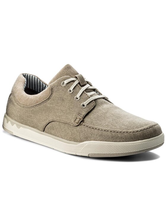 Clarks step top isle lace black