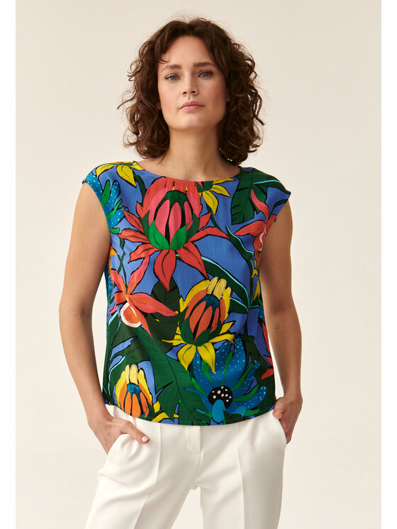 TATUUM TATUUM Bluzka AFELI Kolorowy Classic Fit