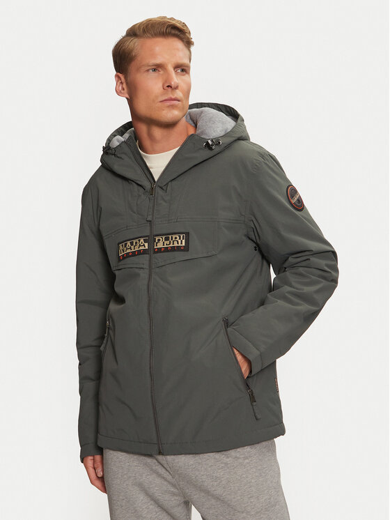 Napapijri Napapijri Prehodna jakna Rainforest Open NP0A4HES Zelena Regular Fit