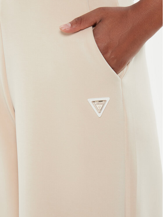 Guess Guess Pantaloni trening V4YB07 KCAY2 Bej Relaxed Fit