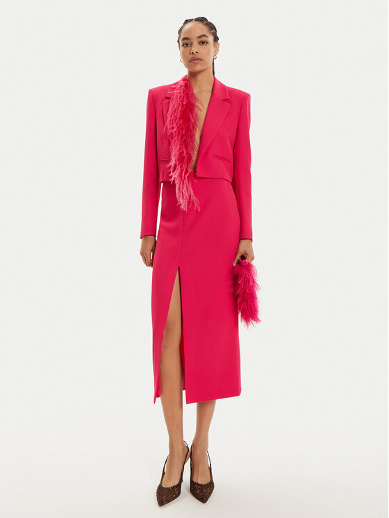 Patrizia Pepe Patrizia Pepe Σακάκι 8S0500/A454-M513 Ροζ Regular Fit