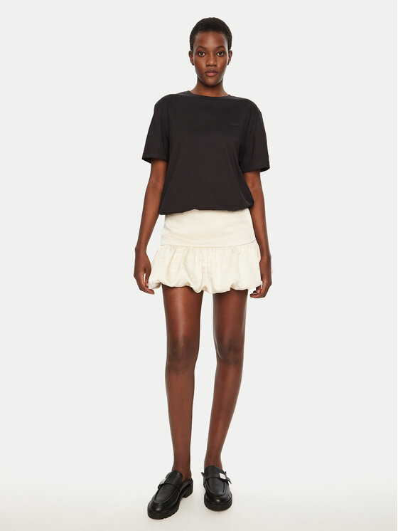Herskind Herskind Minirock Laja 5459185 Écru Regular Fit