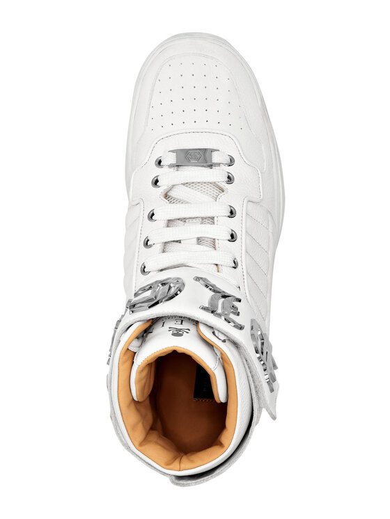 PHILIPP PLEIN PHILIPP PLEIN Sneakersy 1455 Biela