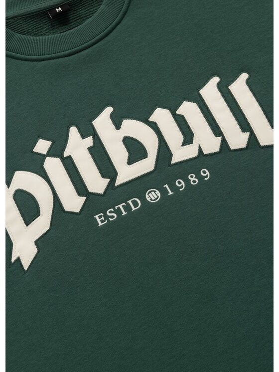 PITBULL PITBULL Bluza TAYLOR Zielony Regular Fit