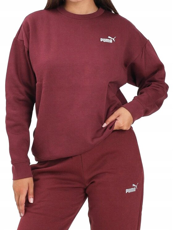 Puma Puma Bluza 633268-96 Czerwony Standard Fit