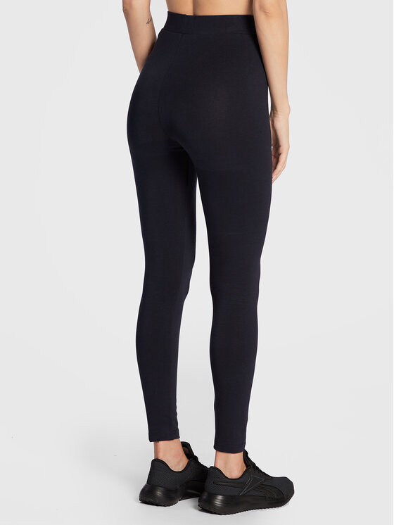 4F 4F Legginsy H4Z22-LEG350 Granatowy Slim Fit