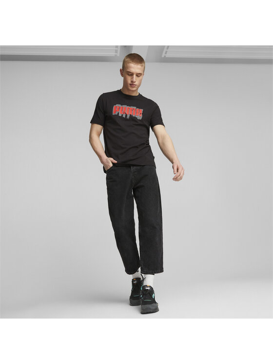 Puma Puma T-Shirt 674475 Czarny Comfortable Fit