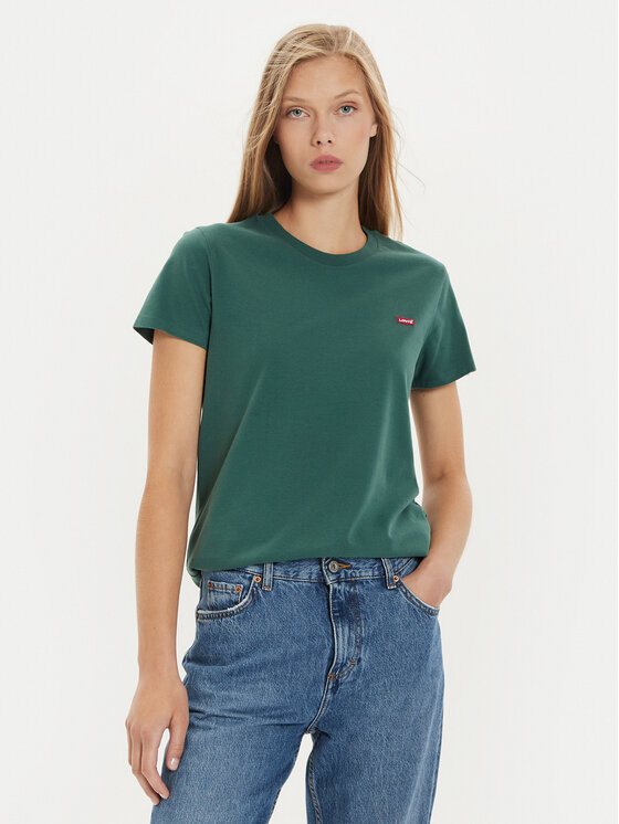 Levi's® Levi's® T-shirt The Perfect 39185-0349 Zelena Standard Fit