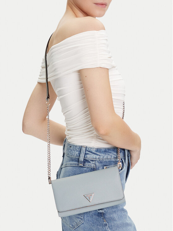 Guess Guess Сумка Noelle II Mini HWZG96 72750 Блакитний