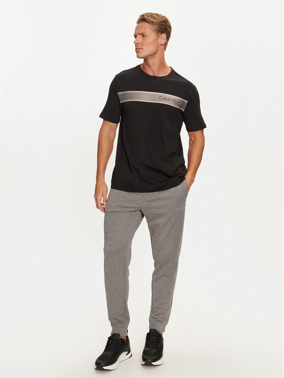Calvin Klein Performance Pantalon jogging 00GMS4P634 Gris Regular Fit