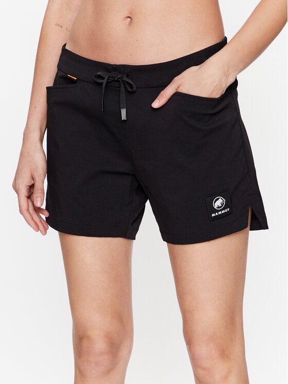 Mammut Športne kratke hlače 1023-00681 Črna Regular Fit