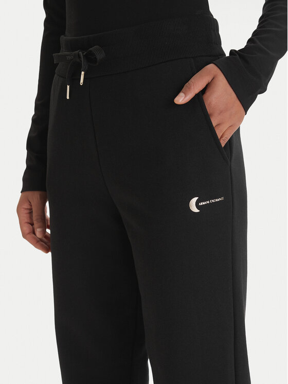 Armani Exchange Armani Exchange Pantaloni da tuta XW001848 AF18853 UC001 Nero Regular Fit