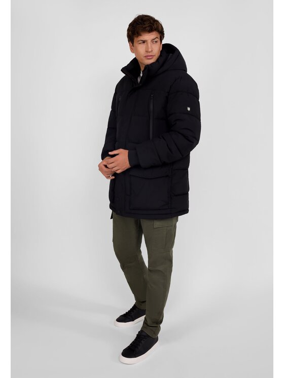 minoti minoti Kurtka zimowa 27mcoat10 Czarny Parka Fit