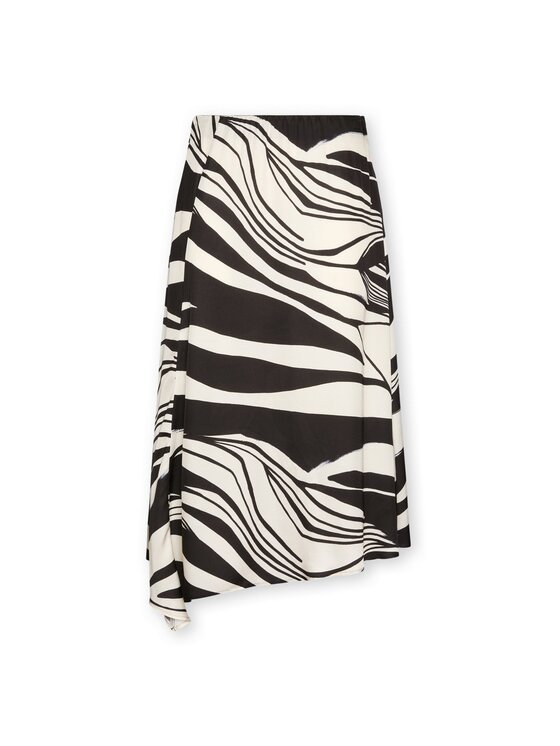 Elena Mirò Elena Mirò Spódnica midi 1026Z000070N001 Czarny A-Line Fit