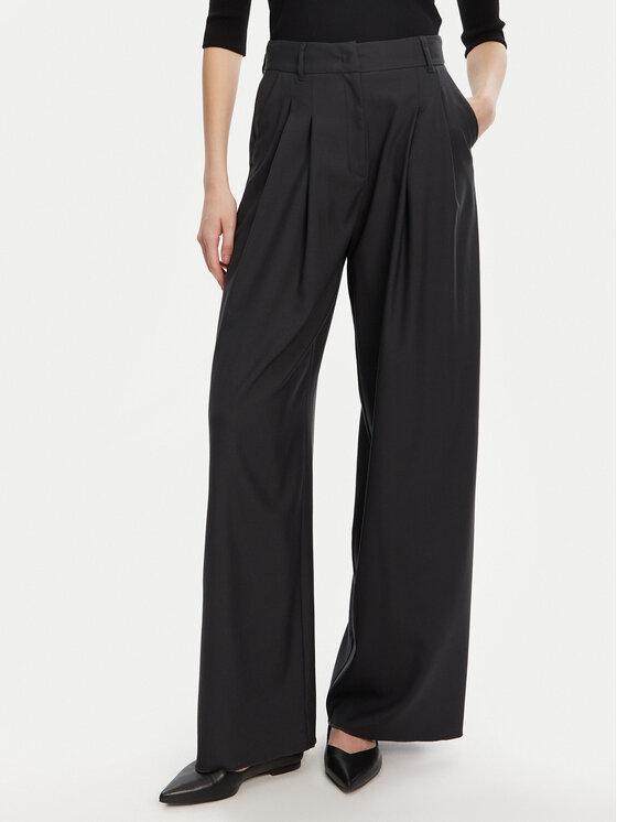 Marella Palazzo nohavice Ulzio 2523136095 Sivá Wide Leg