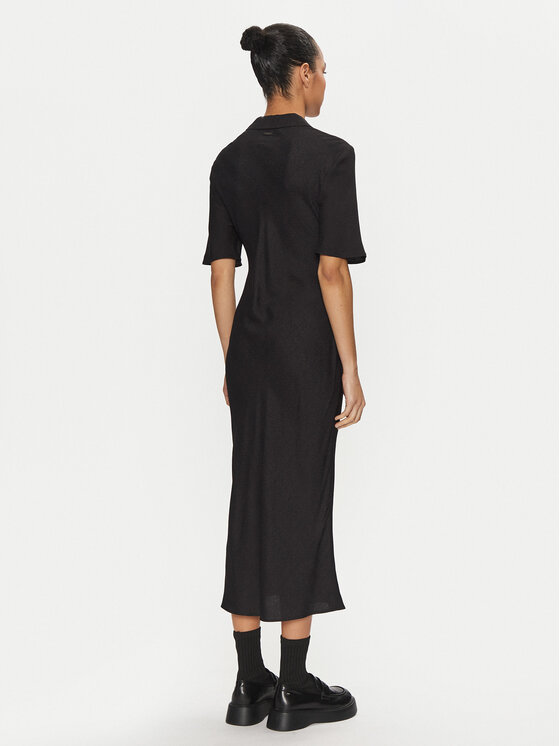 Calvin Klein Calvin Klein Vsakodnevna obleka K20K207867 Črna Regular Fit