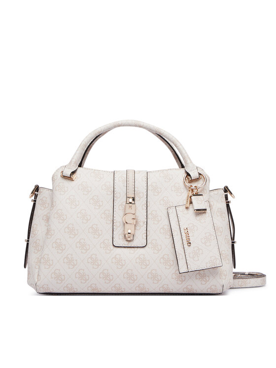 Guess Guess Kabelka Yvonne Logo HWSG23 78060 Krémová