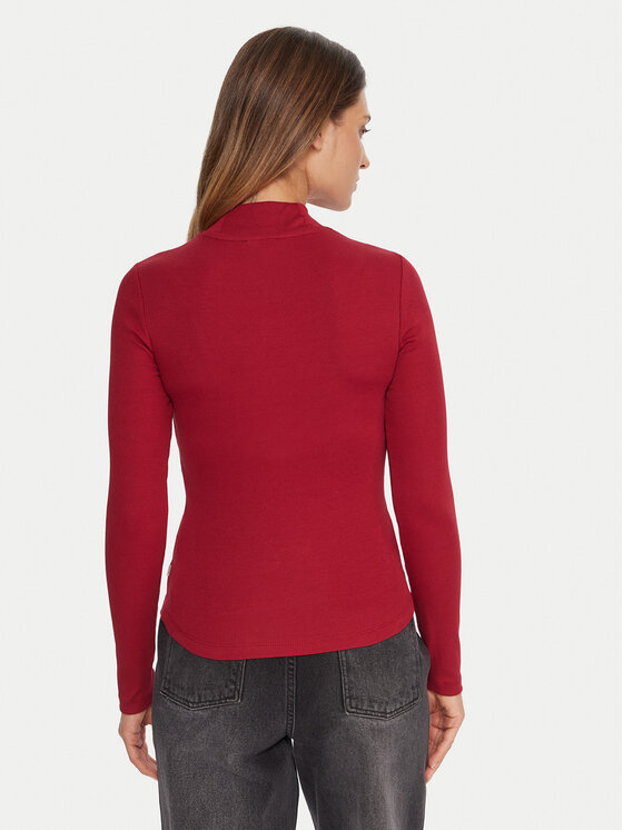 Guess Jeans Guess Jeans Поло W5BP23 KA0H1 Червен Slim Fit