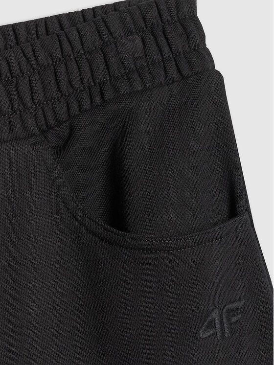 4F 4F Pantaloni da tuta 4FRSS26TTROF2011-20S Nero Loose Fit