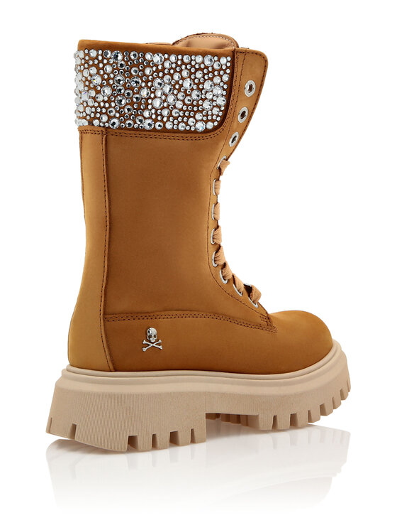 PHILIPP PLEIN PHILIPP PLEIN Półbuty 1217 Kremowy