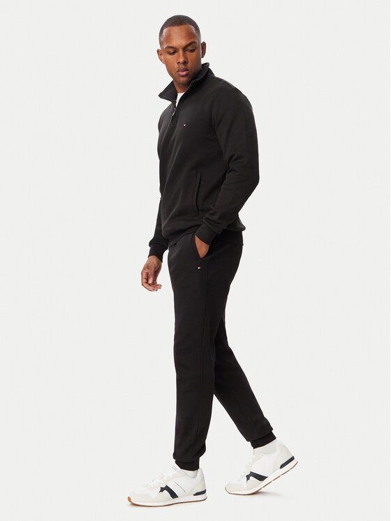 Tommy Hilfiger Tommy Hilfiger Долнище анцуг Essential MW0MW44990 Черен Regular Fit