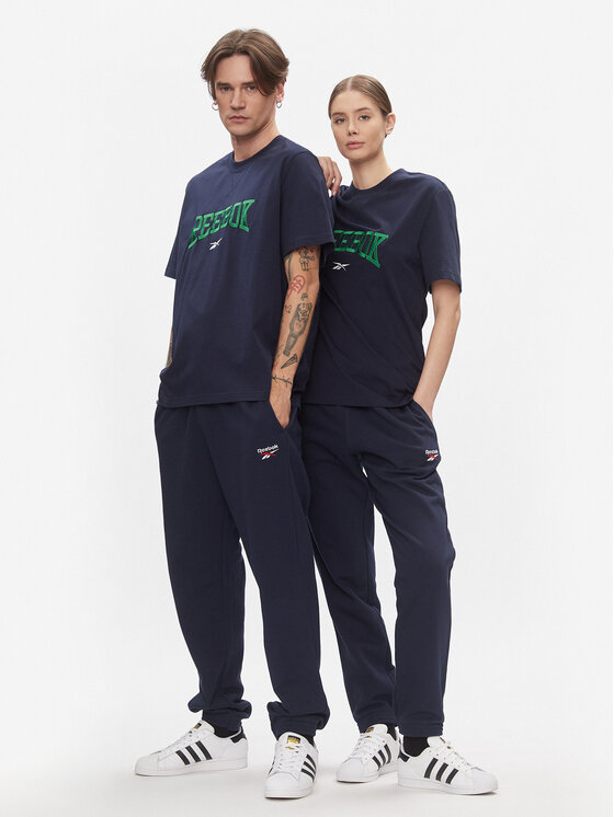 Reebok Reebok Футболка Classics Varsity T-Shirt HS9182 Cиній