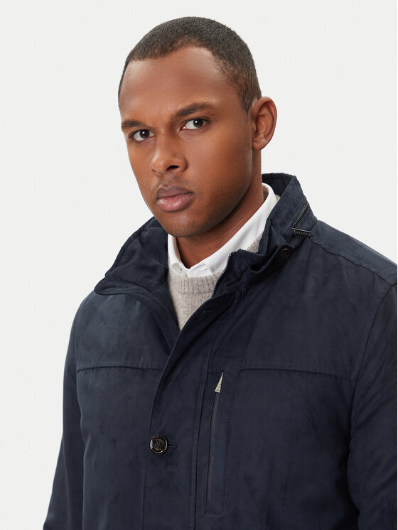 Bugatti Bugatti Winterjacke 877400 81018 M Dunkelblau Regular Fit