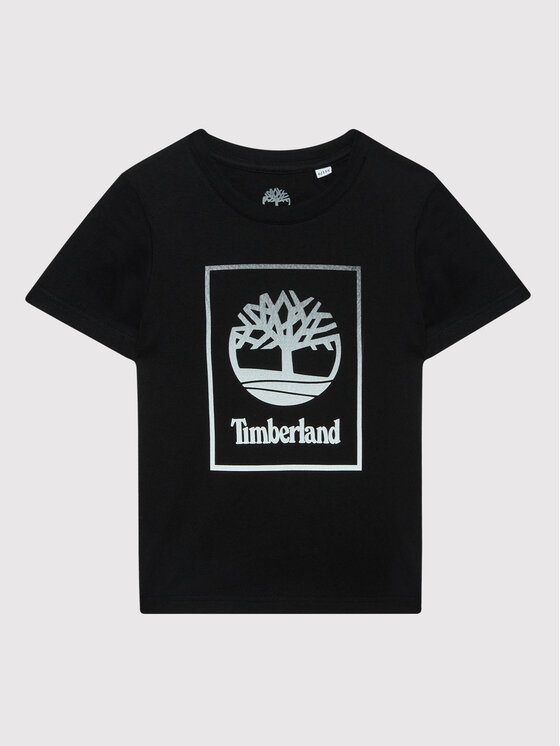 Timberland Timberland T-Shirt T25S83 S Czarny Regular Fit