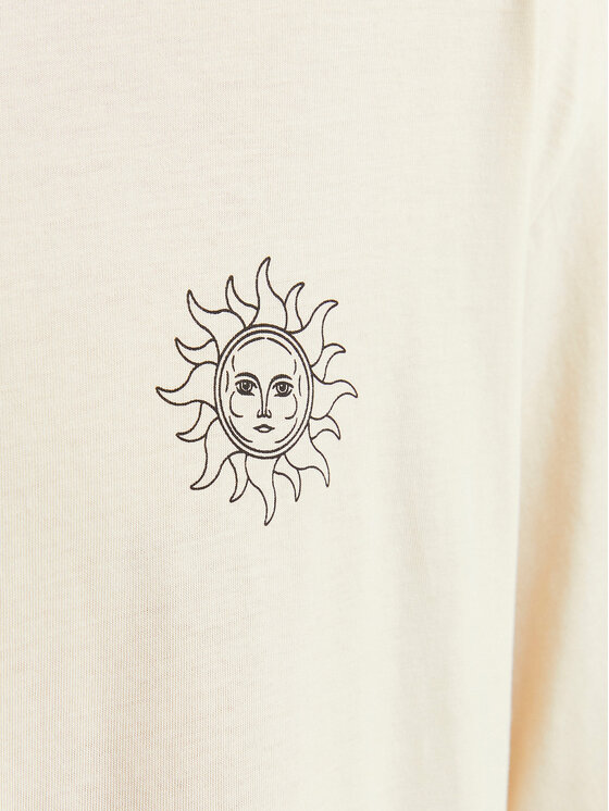 Jack&Jones Jack&Jones Marškinėliai Jackie 12271366 Smėlio Relaxed Fit