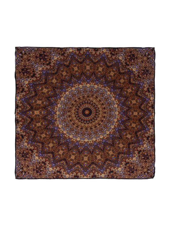 ALLORA BE UNIQUE ALLORA BE UNIQUE Foulard wełna z jedwabiem Marrone