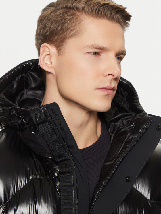 BOSS BOSS Brezrokavnik V-Ronnie 50522804 Črna Regular Fit