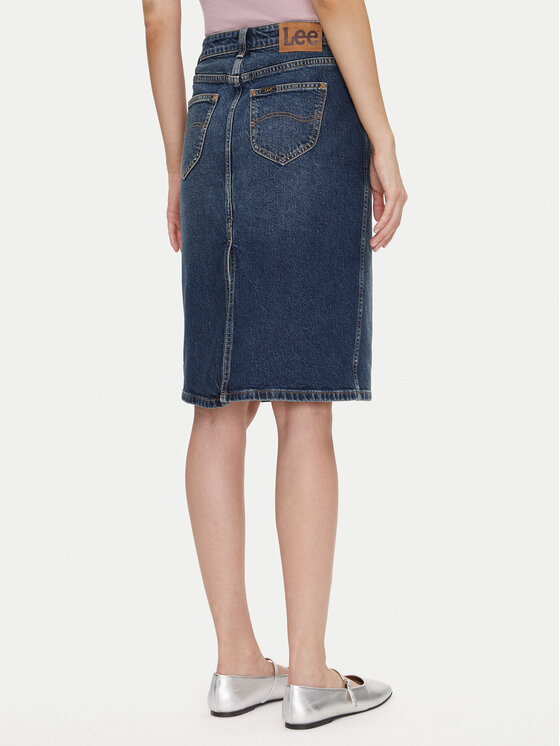Lee Lee Gonna di jeans 112355270 Blu scuro Regular Fit
