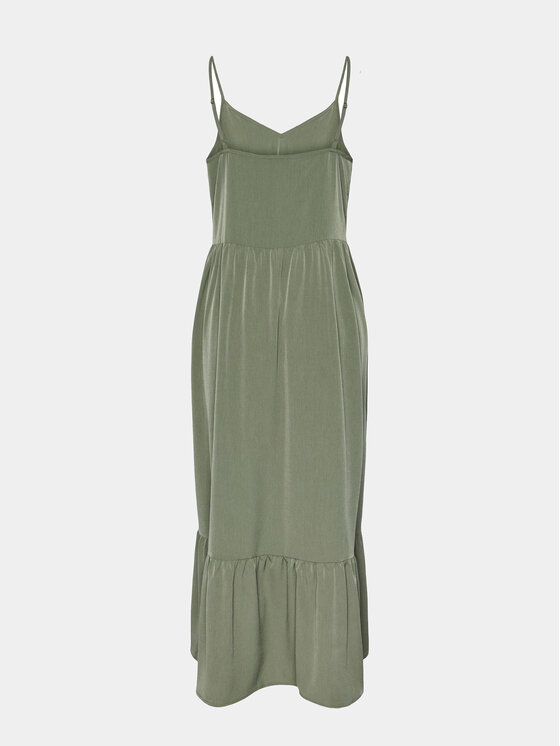 Pieces Pieces Vestito estivo Sade 17146543 Verde Wide Fit