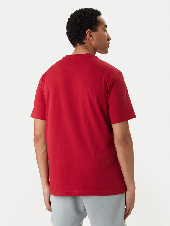 adidas adidas T-shirt Mini Embroidery Basketball Graphic KB2525 Rosso Regular Fit