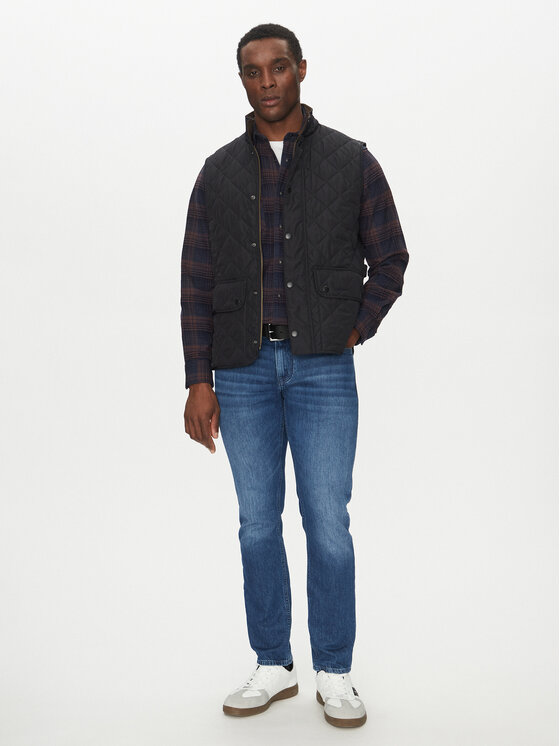 Barbour Barbour Veste New Lowerdale MGI0245NY71 Tumši zils Regular Fit