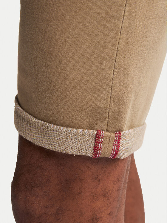 Petrol Industries Petrol Industries Джинсові шорти M-ROS-SHO005 Білий Slim Fit