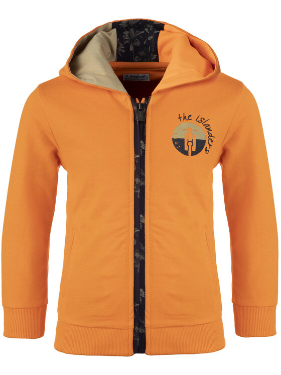 Mayoral Mayoral Bluza 3427 Pomarańczowy Regular Fit