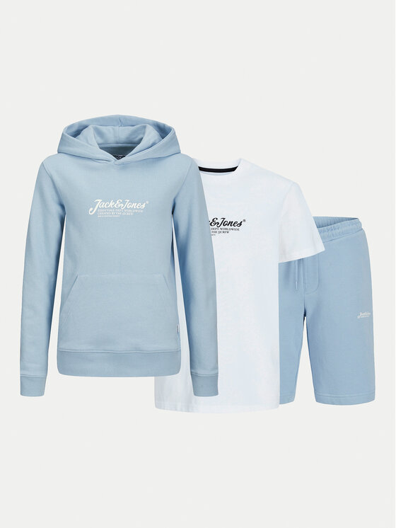 Gyerek Melegítő ruha szett Jack&Jones Junior, Méret: 164, Kék, Beau 12278466