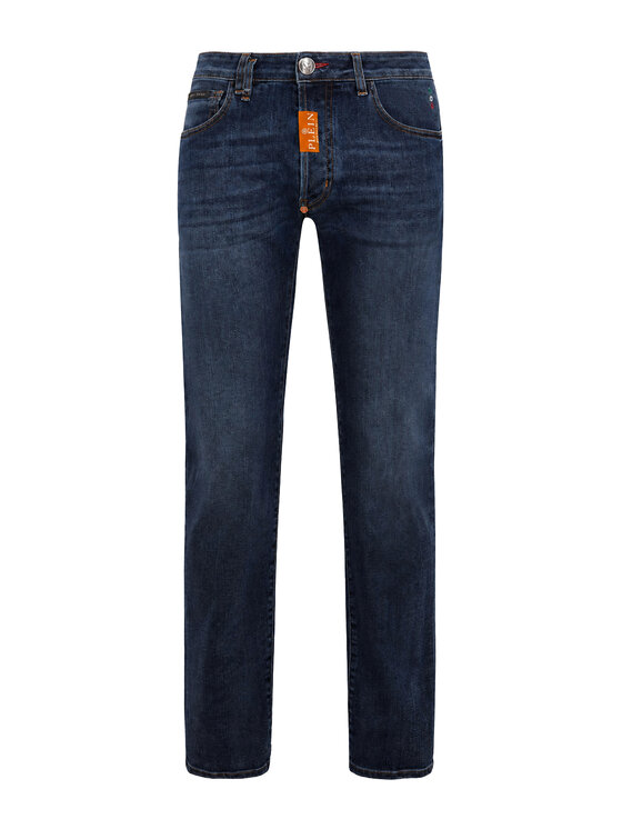 PHILIPP PLEIN PHILIPP PLEIN Jeansy 31788 Niebieski Straight Fit