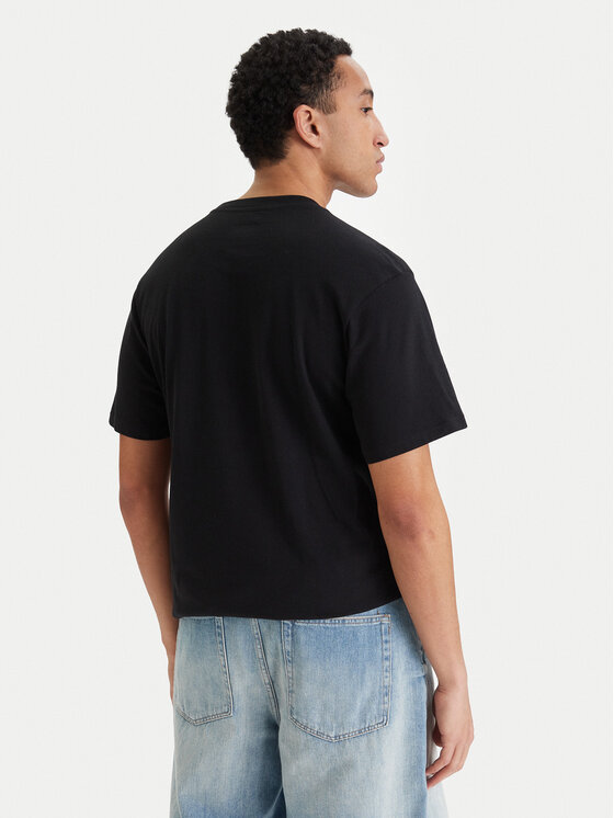 Quiksilver Quiksilver Póló EQYZT08174 Fekete Regular Fit