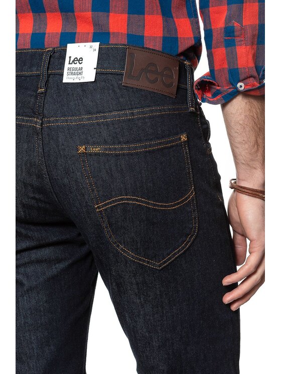 Lee Lee Jeans DAREN ZIP FLY Blu Straight Fit