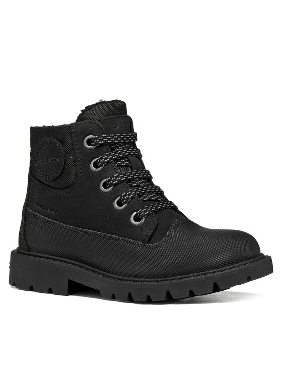 Geox Geox Scarponcini J Shaylax Boy Wpf J66HDB 032FU C9999 S Nero