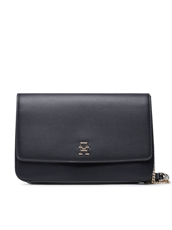 Borsetta Th Timeless Flap Crossover AW0AW14487 Blu...