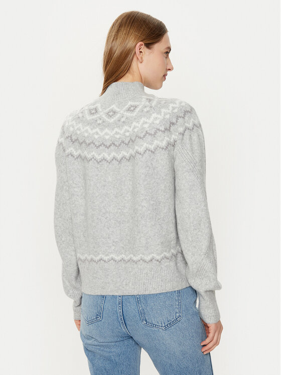 Guess Guess Sweter W4PR0Z Z3LQ0 Szary Regular Fit